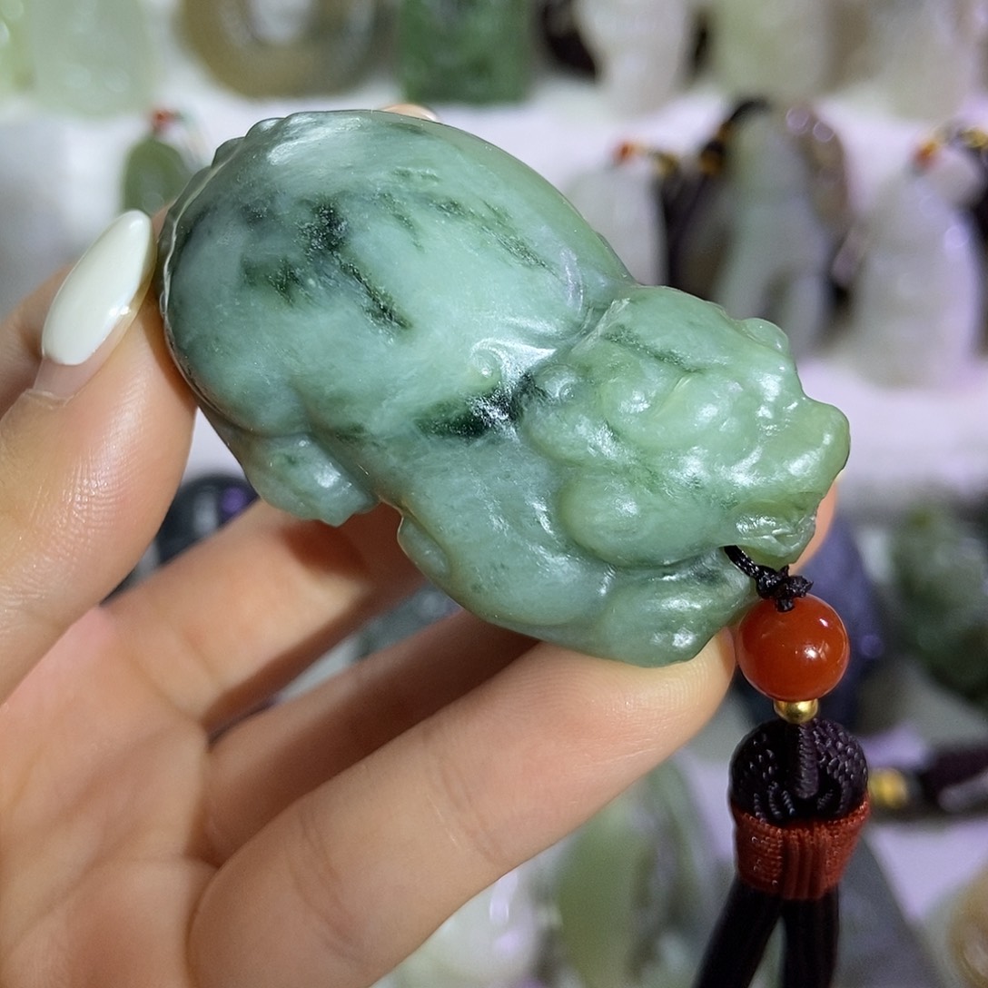 和田玉（糖玉）颈饰未镶嵌