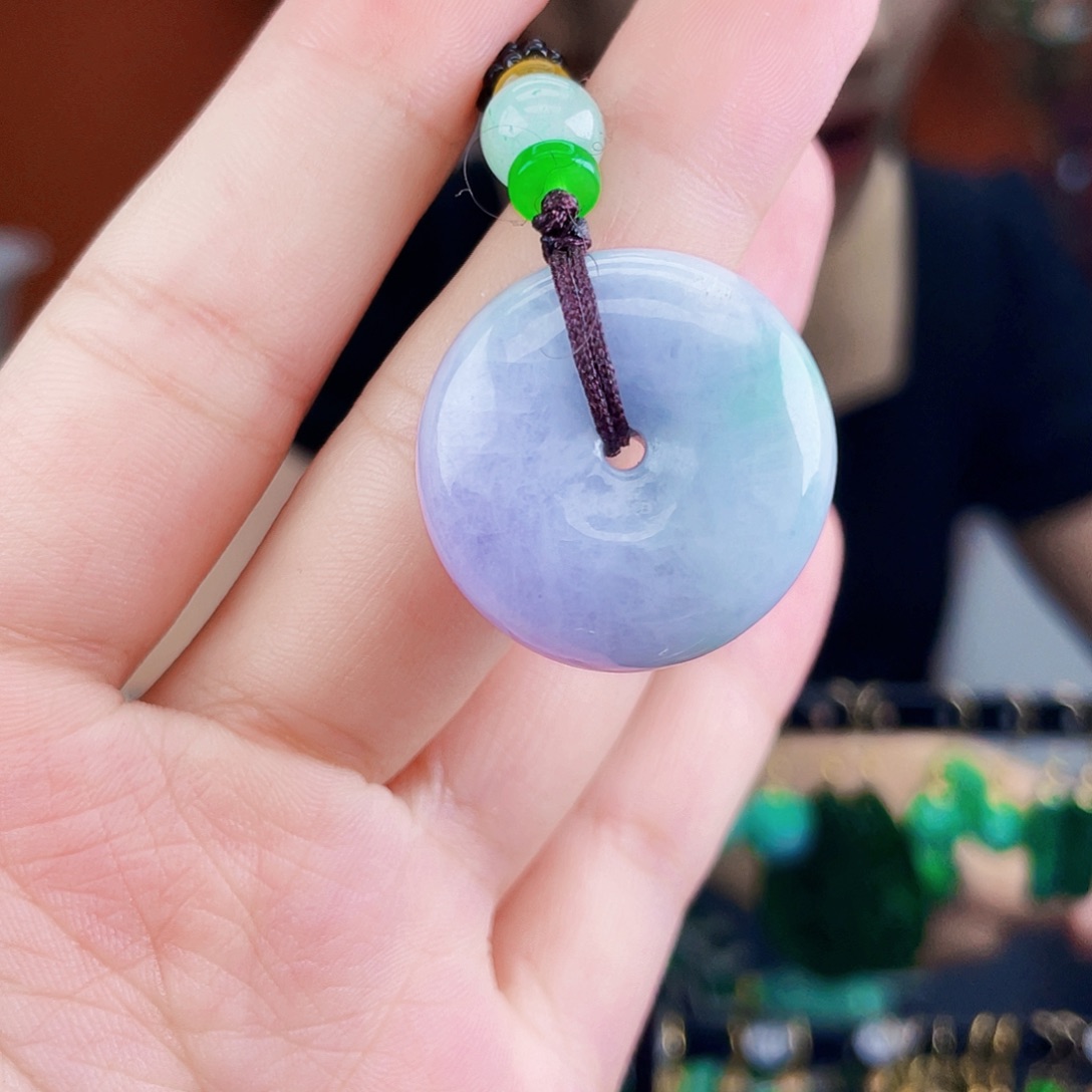 翡翠未镶嵌耳饰饰品