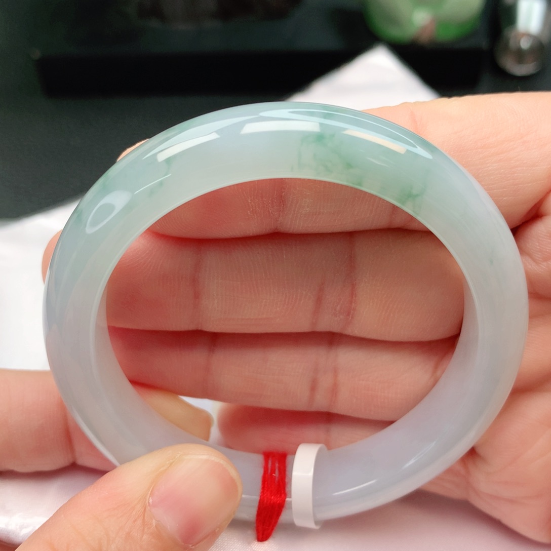 未镶嵌手镯翡翠50-52圈