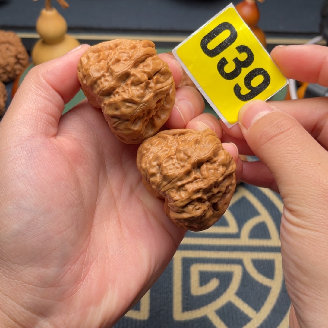 把件文玩核桃43蛤蟆头039号