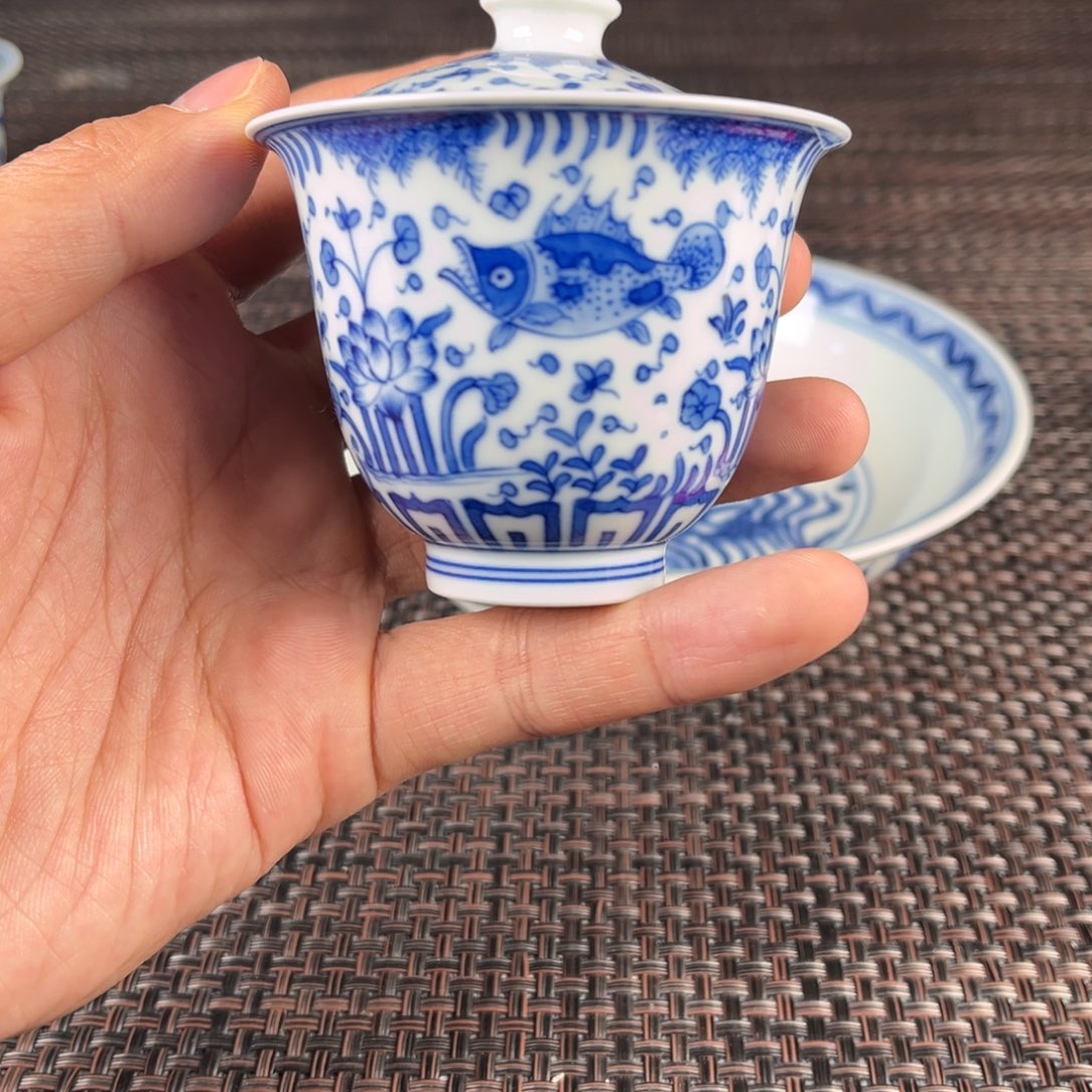 瓷片景德镇陶瓷杯子