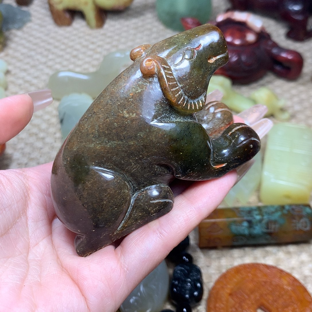 白玉菩提吊坠挂件