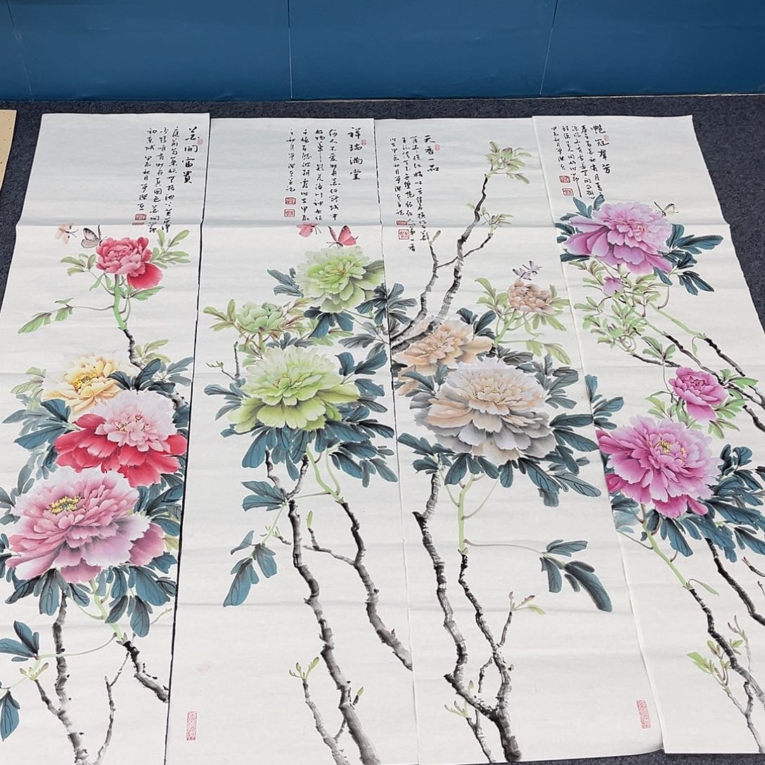 国画纯手绘作品欣赏