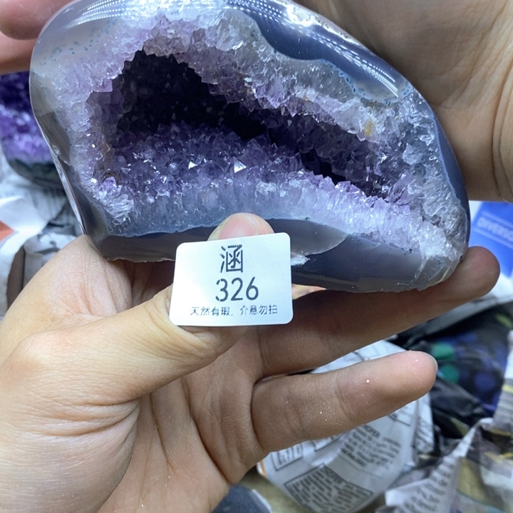 未镶嵌紫晶大型摆件（非配饰）