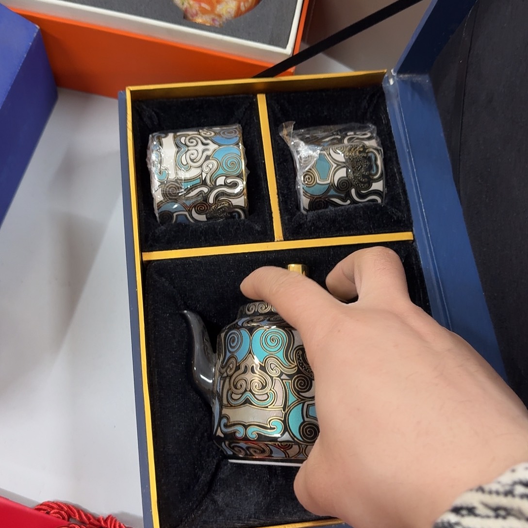 饕餮一壶2杯➕旧盒子