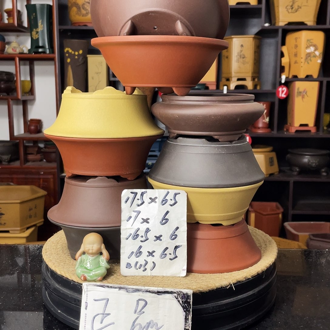 紫砂D-婉秋紫砂花盆