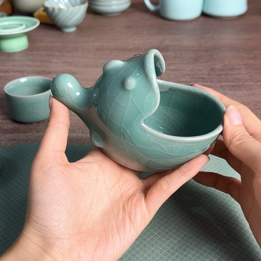 云间青瓷小米茶器