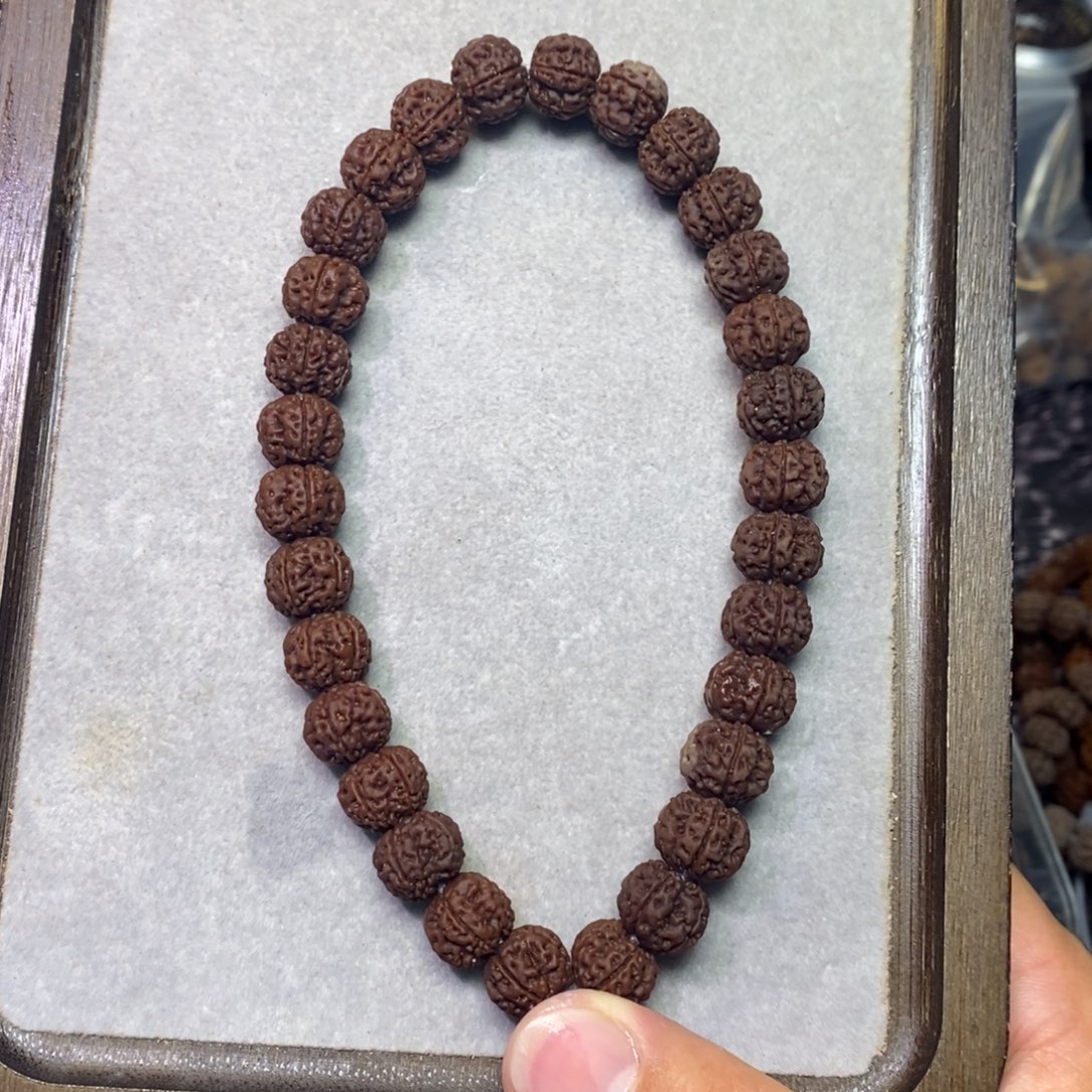 手串金刚菩提凹底梅花 精挑定制 1.0尺寸