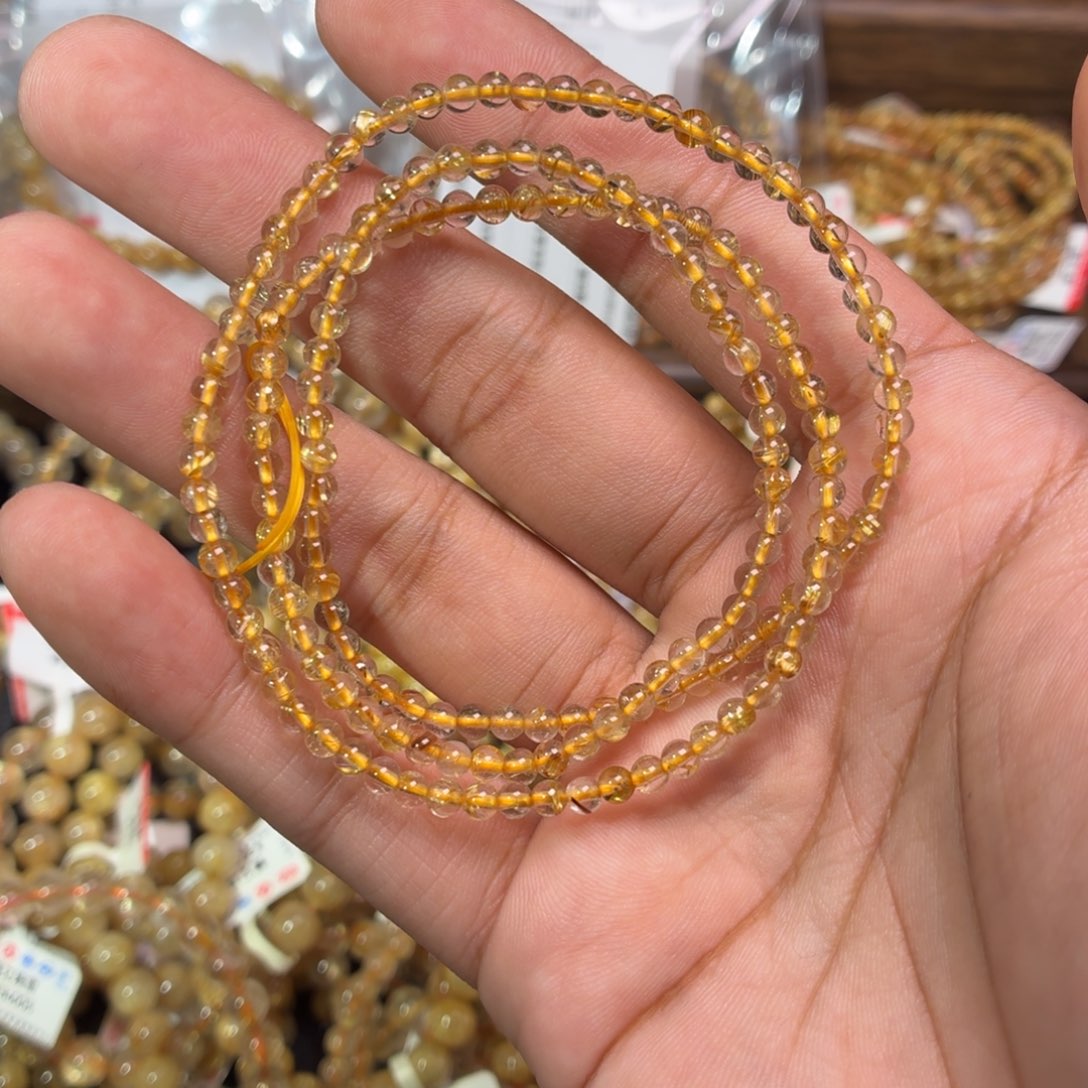 发晶未镶嵌手链卡3.5