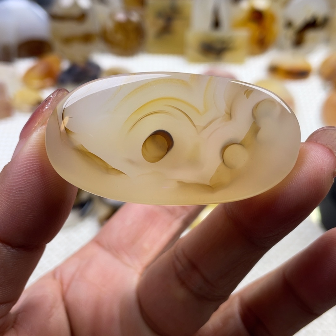 玛瑙/玉髓未镶嵌颈饰