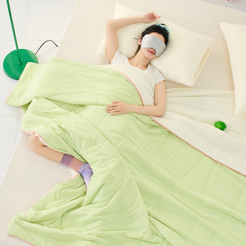 加大加宽冰淇淋裸感夏凉被双面凉感冰皮空调被