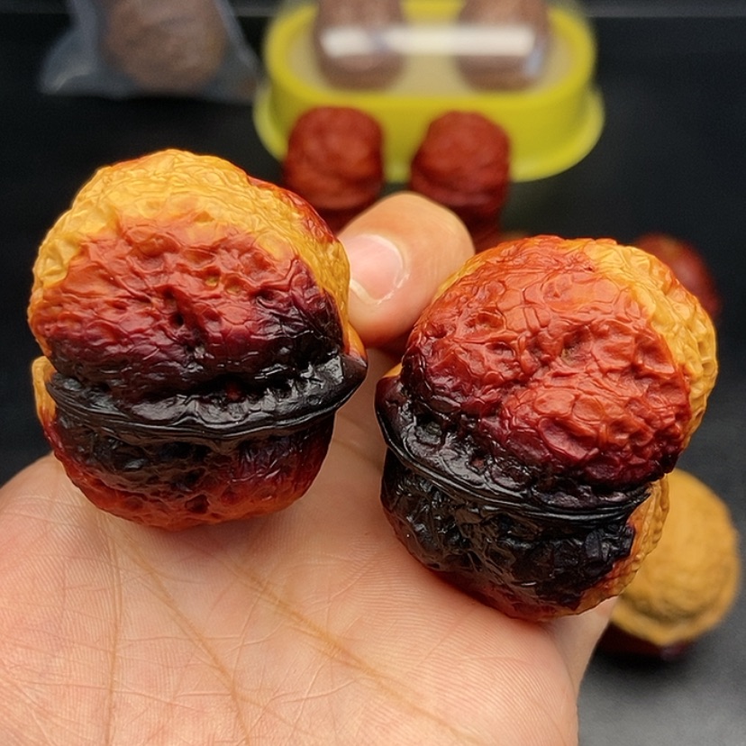 【闪购商品】把件文玩核桃43尺霸王蟾