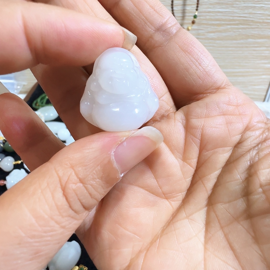 和田玉未镶嵌吊坠(不含链)