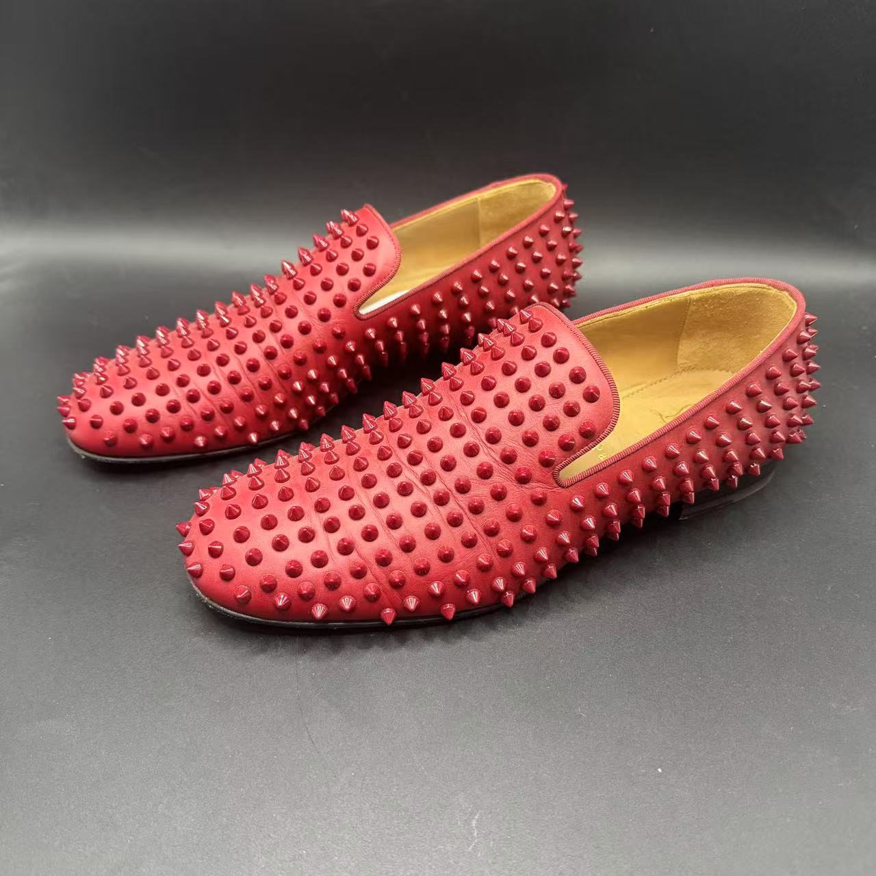 95新 Christian Louboutin/克里斯提·鲁布托 一脚蹬41.5码lb052