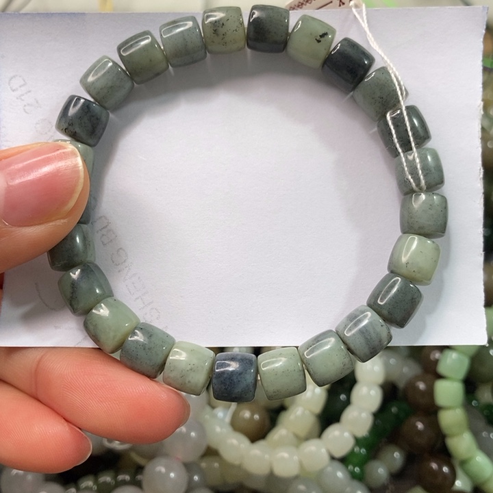 和田玉手串未镶嵌