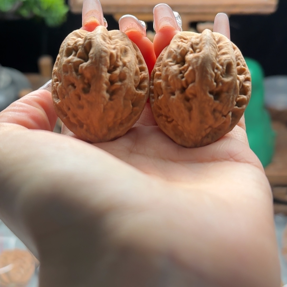 文玩核桃把件关东木子楸百核68