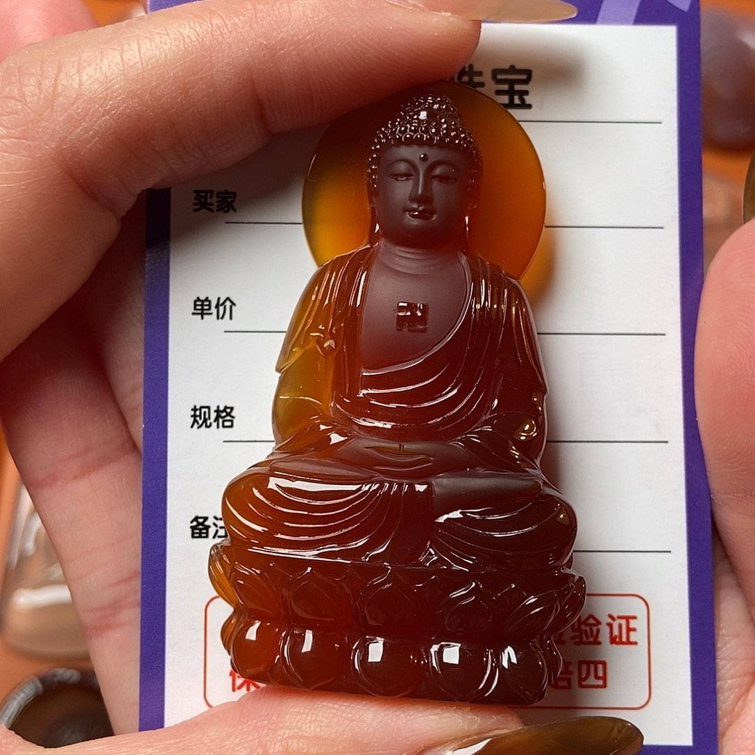 水***袋玛瑙/玉髓未镶嵌颈饰