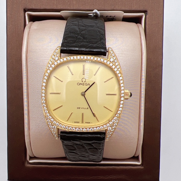 95新 Omega/欧米茄 大欧米茄16123手动后钻 赠表带赠手链