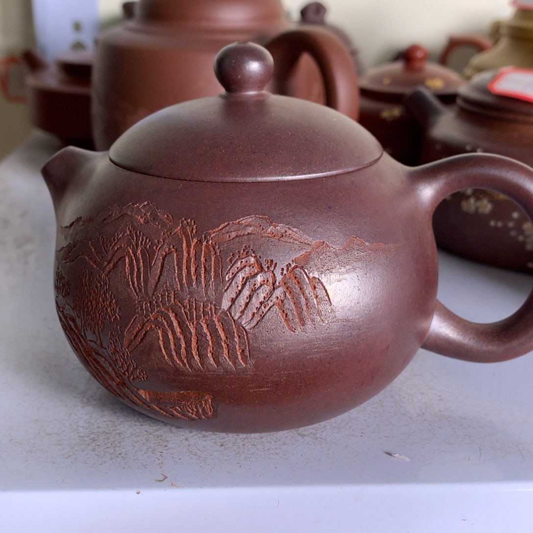 紫砂茶壶原矿手工22