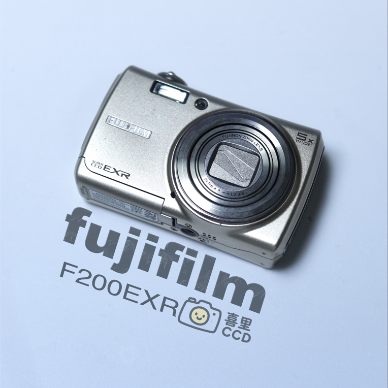 95新 Fujifilm/富士 f200exr香槟色1200万像素5倍变焦