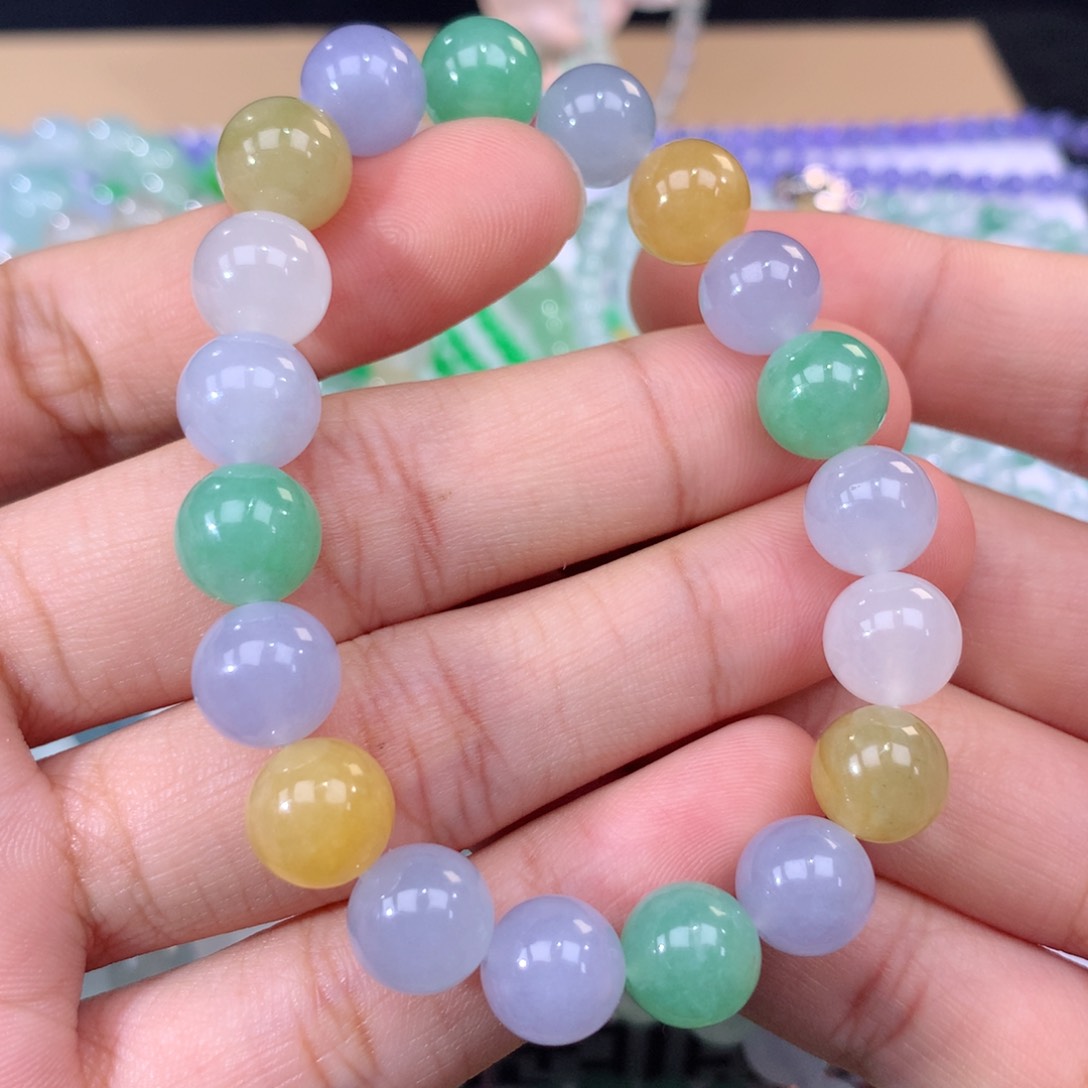 未镶嵌手链翡翠翡翠