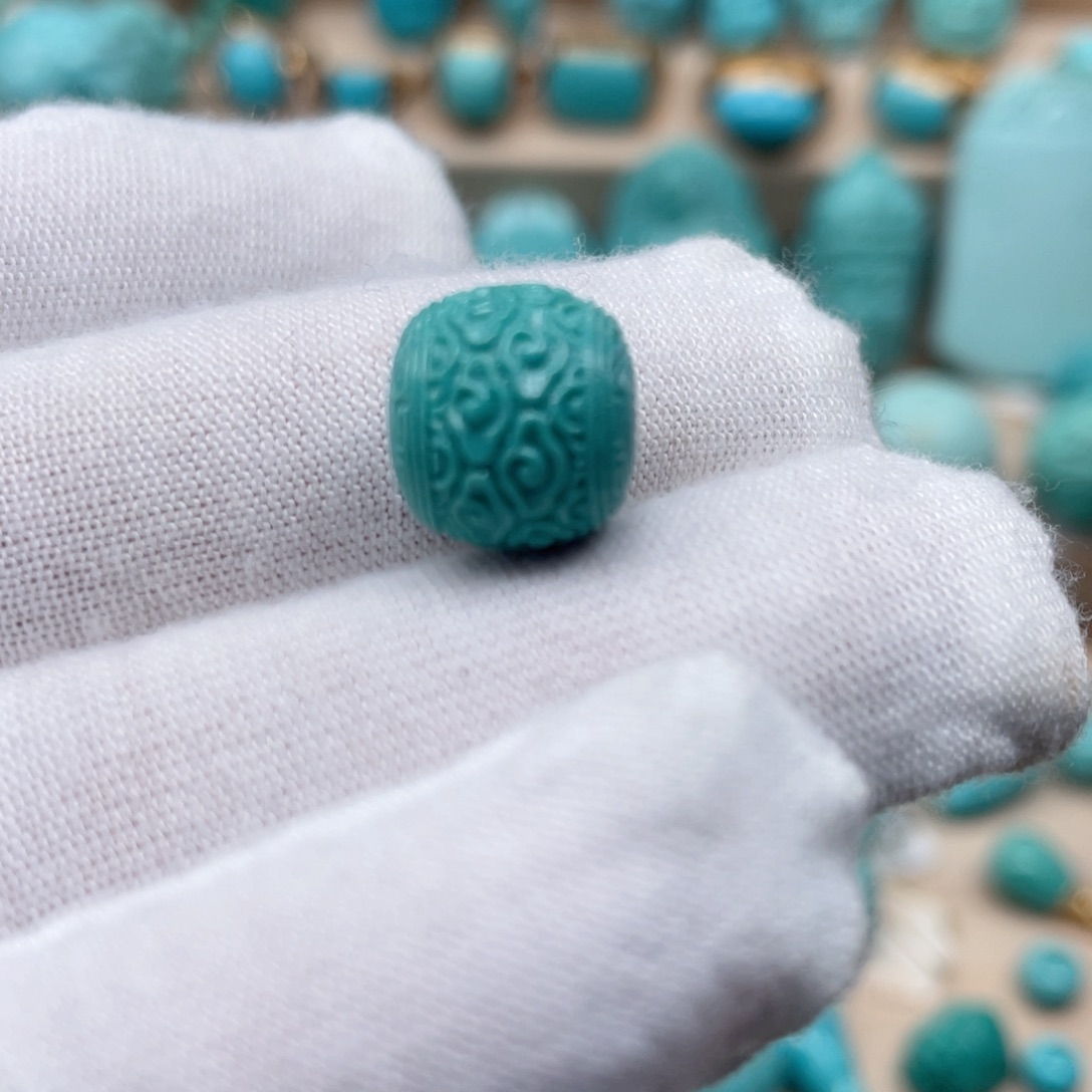 绿松石珠宝奇石未镶嵌