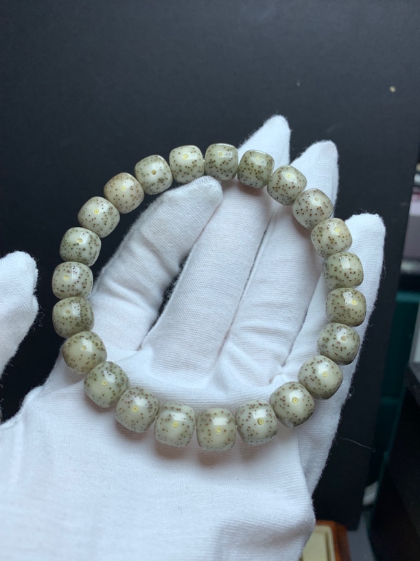 10×9灵玉料白冰星点货针尖小细星星点均匀