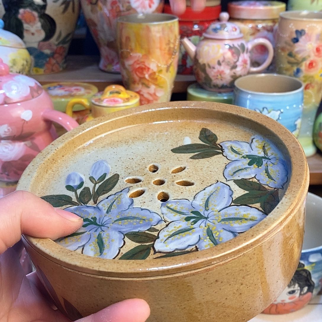 瓷片手绘陶瓷艺术设计