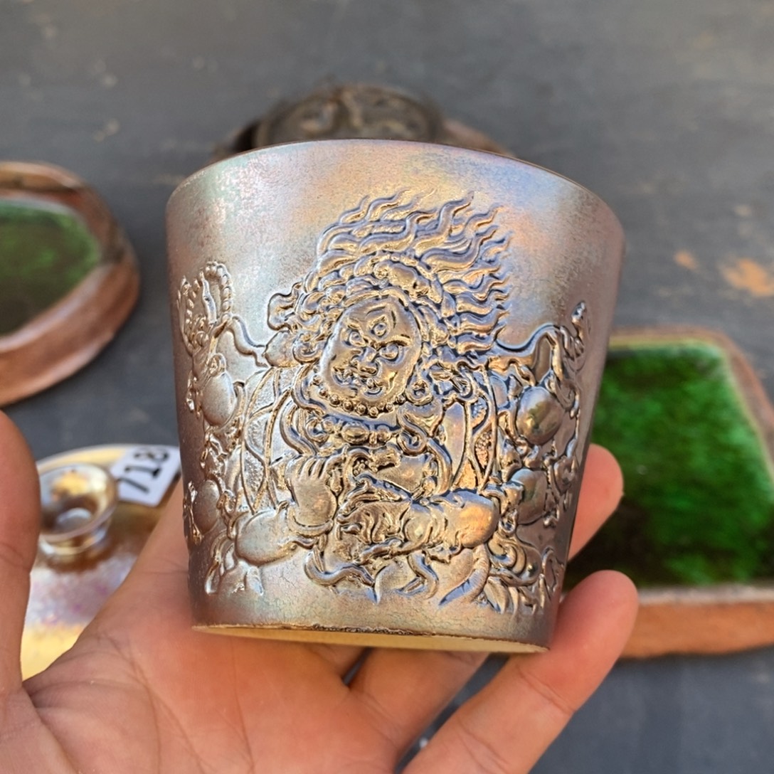 柴烧茶具陶瓷杯子
