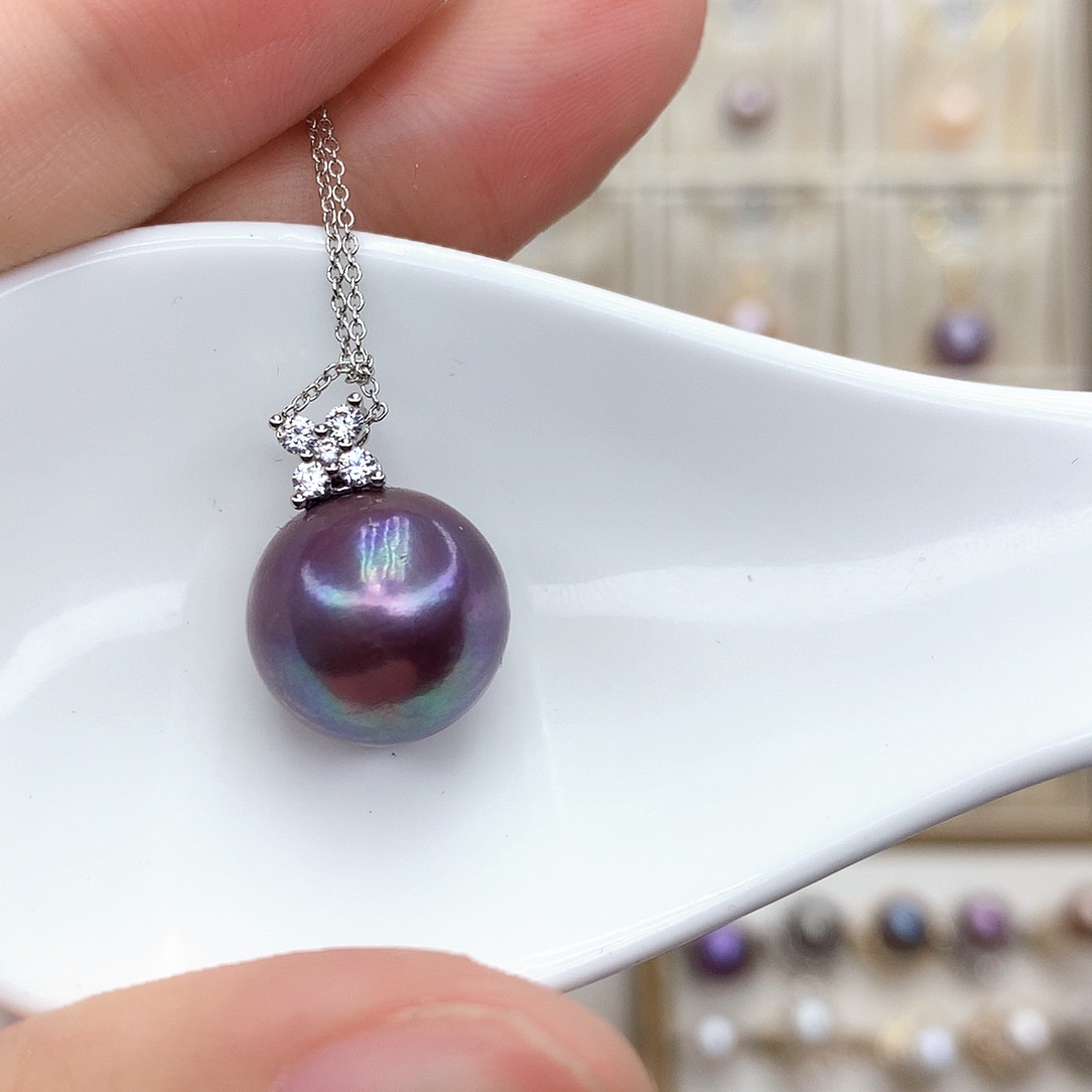 淡水珍珠颈饰合金