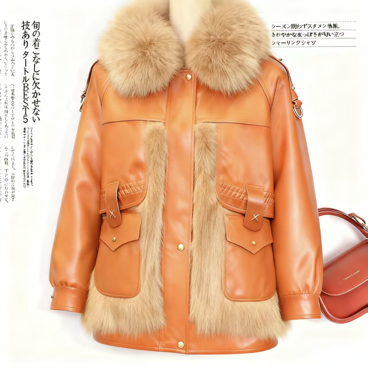 【刚哥专属】2025款托斯卡海宁时尚显瘦外套-676