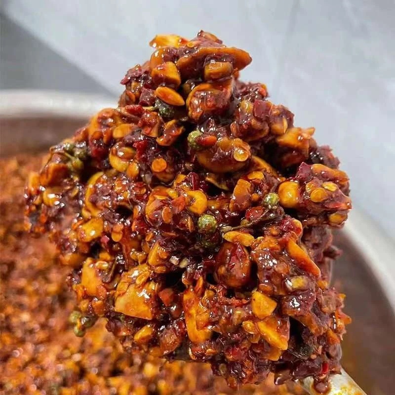 【百村千人】代卖农家手工制作 红油团葱豆瓣酱 下饭炒菜 豆瓣酱