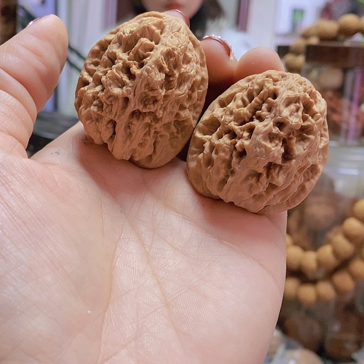 【闪购商品】文玩核桃把件37将军修