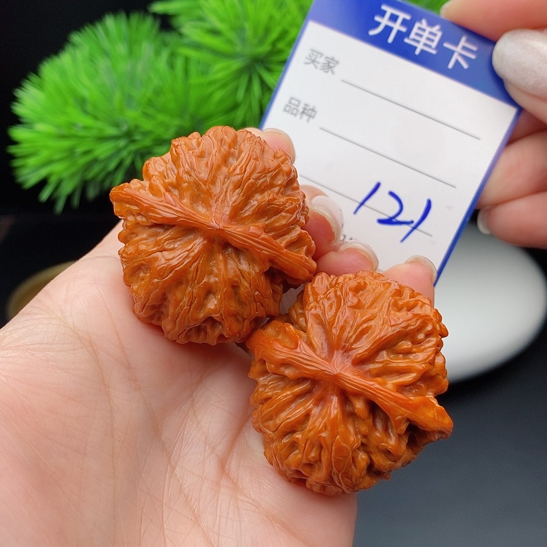 文玩核桃把件39苹果121