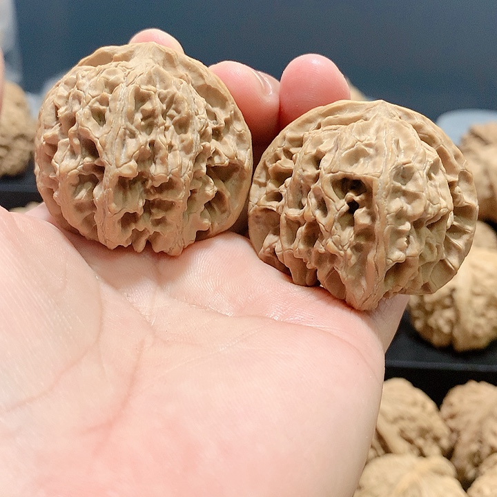 文玩核桃吊坠43苹果有修