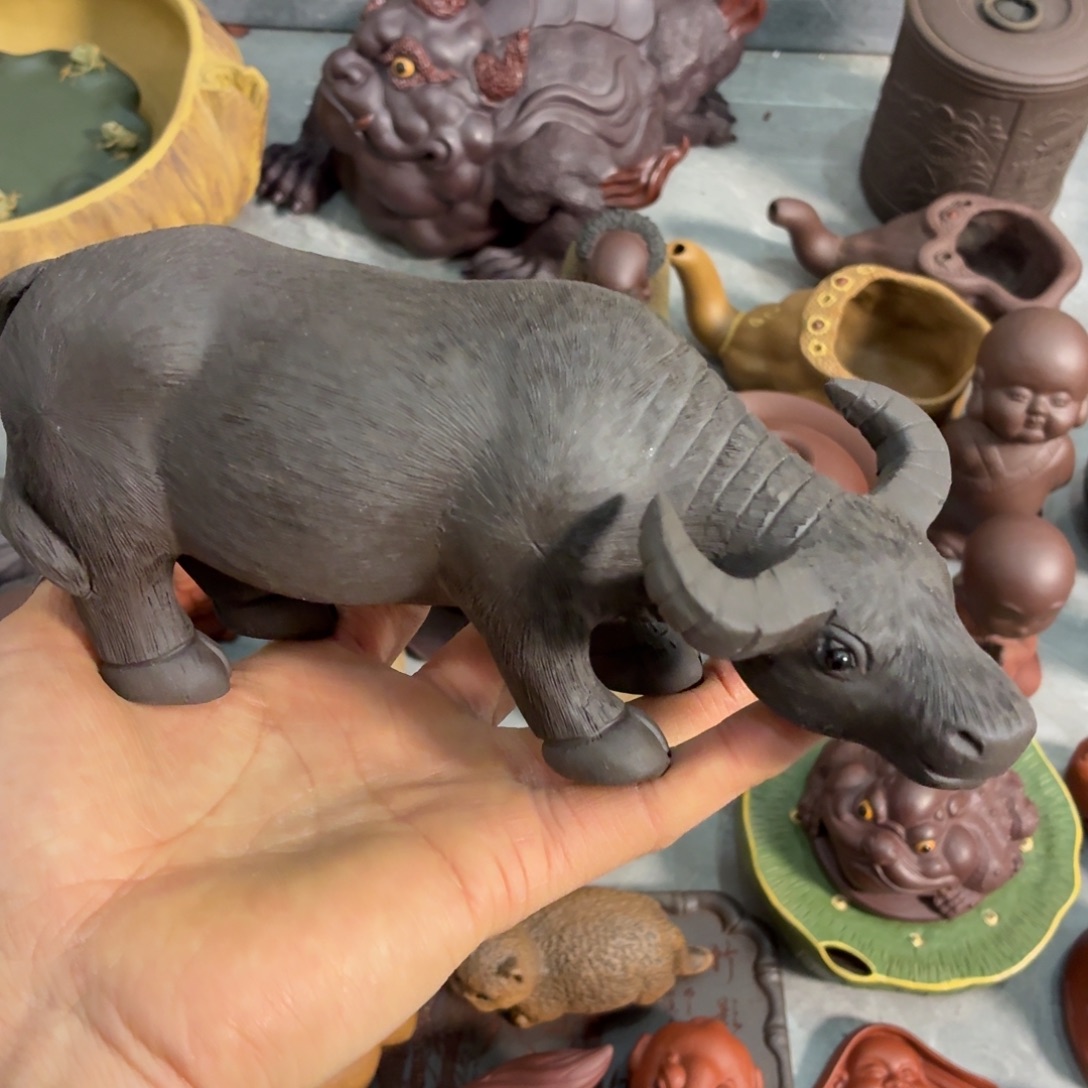 紫砂茶杯放漏放漏放大漏了