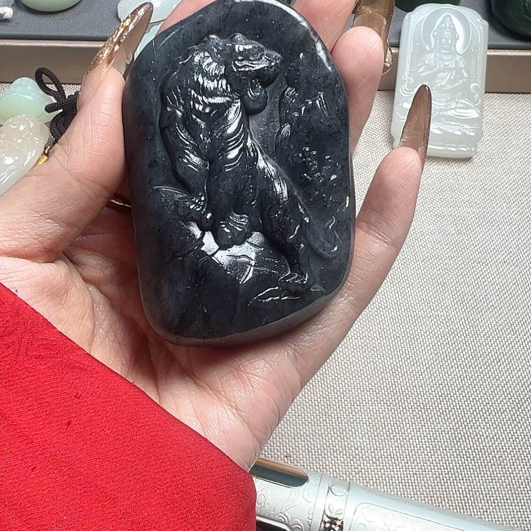 和田玉吊坠(不含链)未镶嵌