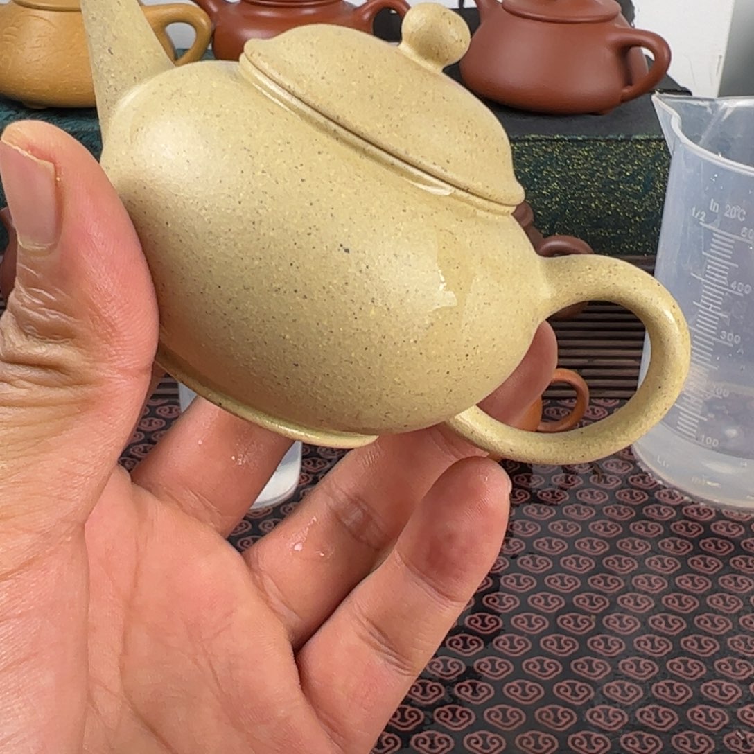 紫砂茶壶半手工水平