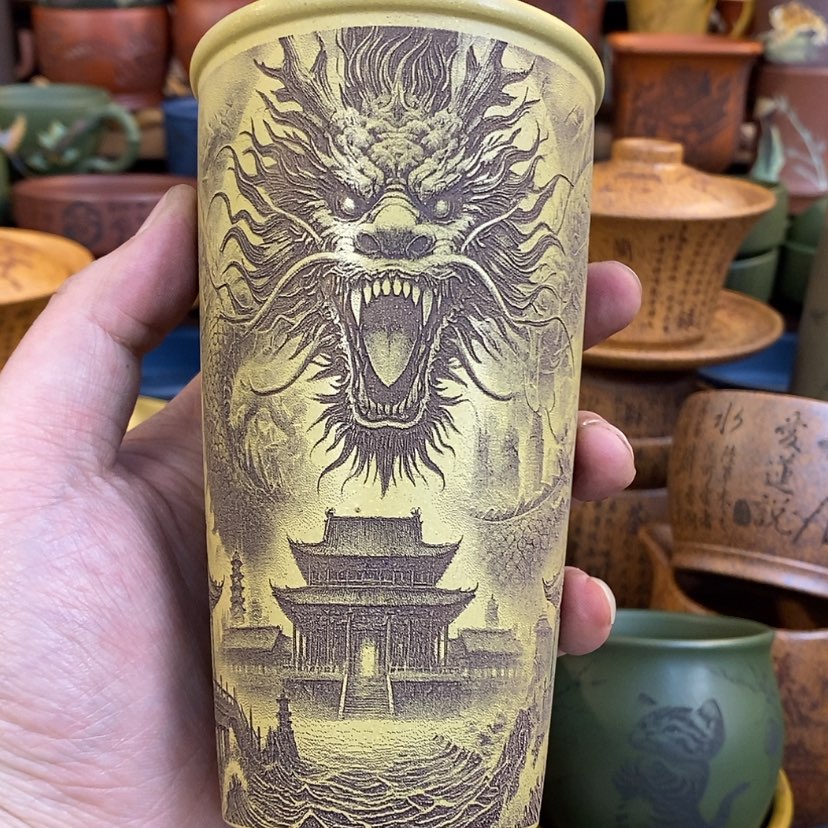 【闪购商品】紫砂杯子宜兴全手工紫砂杯