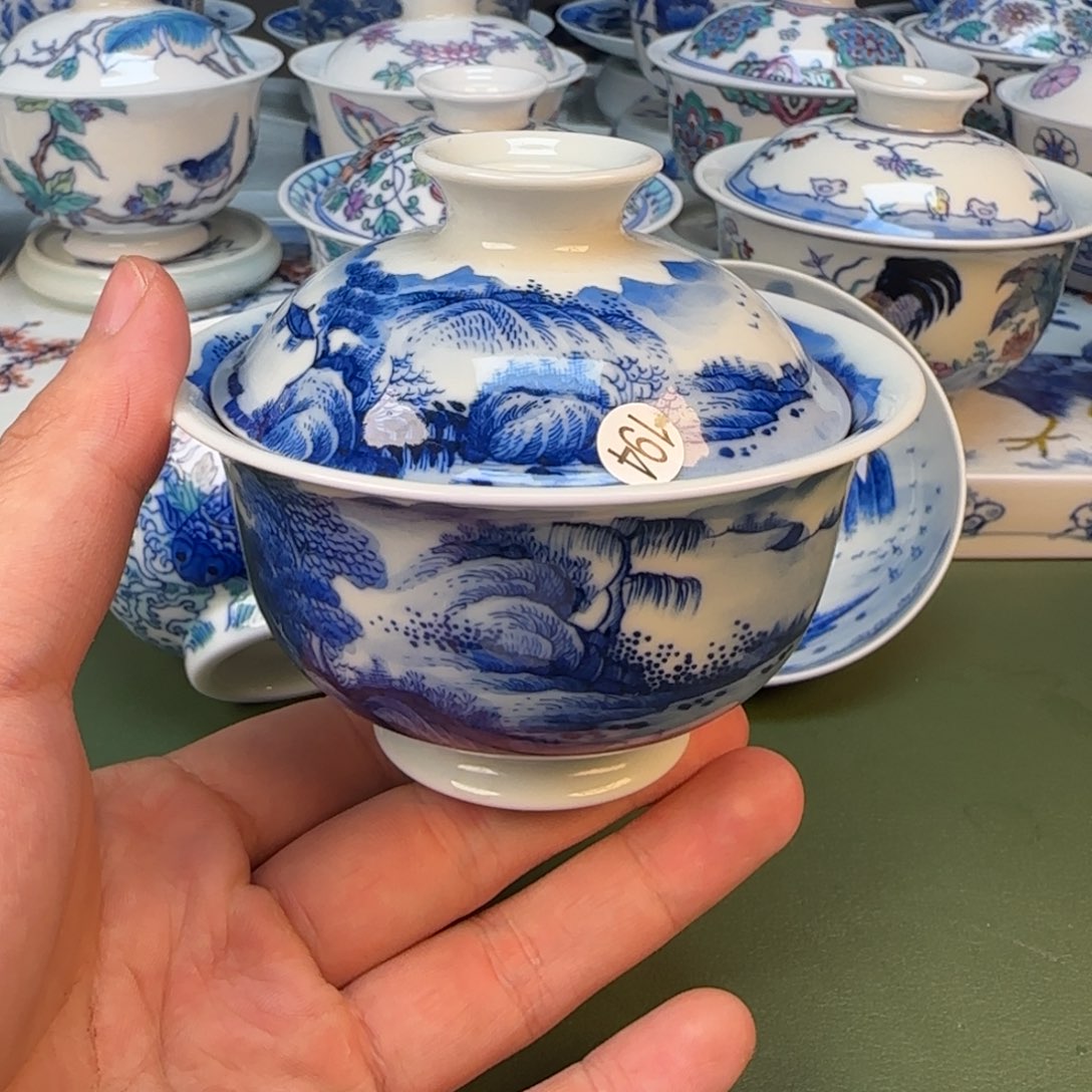 彦祖纯手工手绘茶具194