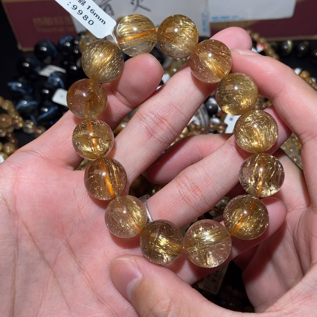 水晶手链未镶嵌手串