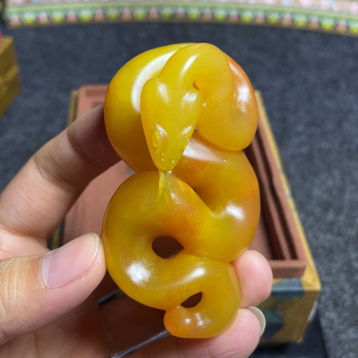 印石寿山石寿山石雕刻工艺精湛