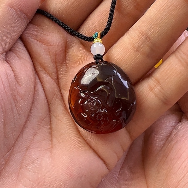 蜜蜡颈饰未镶嵌蜜蜡