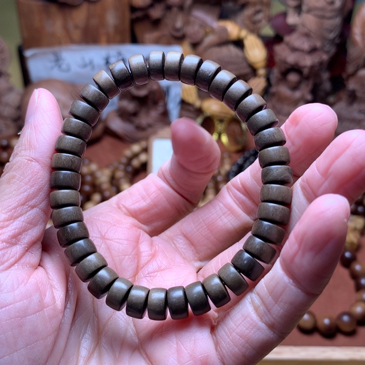 手串/手链檀香木老山檀58阴沉药片