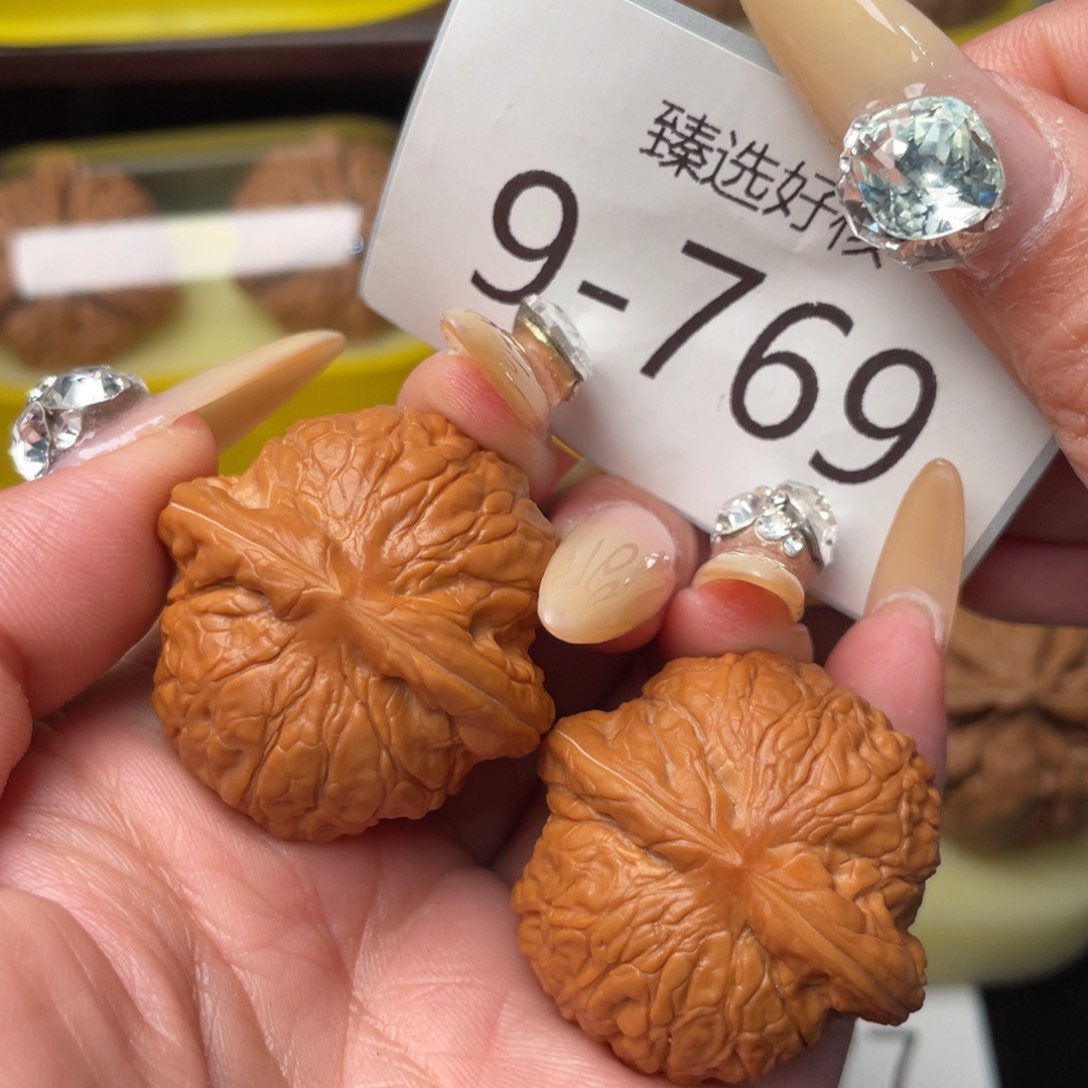 文玩核桃把件36高端精配乾隆磨