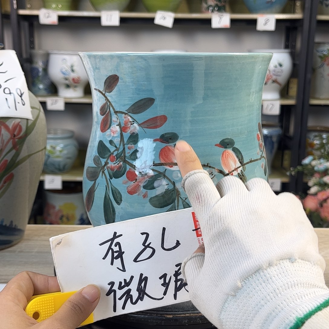 罐1xc景德镇陶瓷花盆