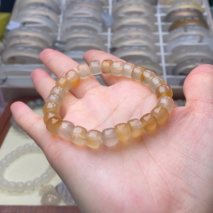 玛瑙/玉髓手链未镶嵌