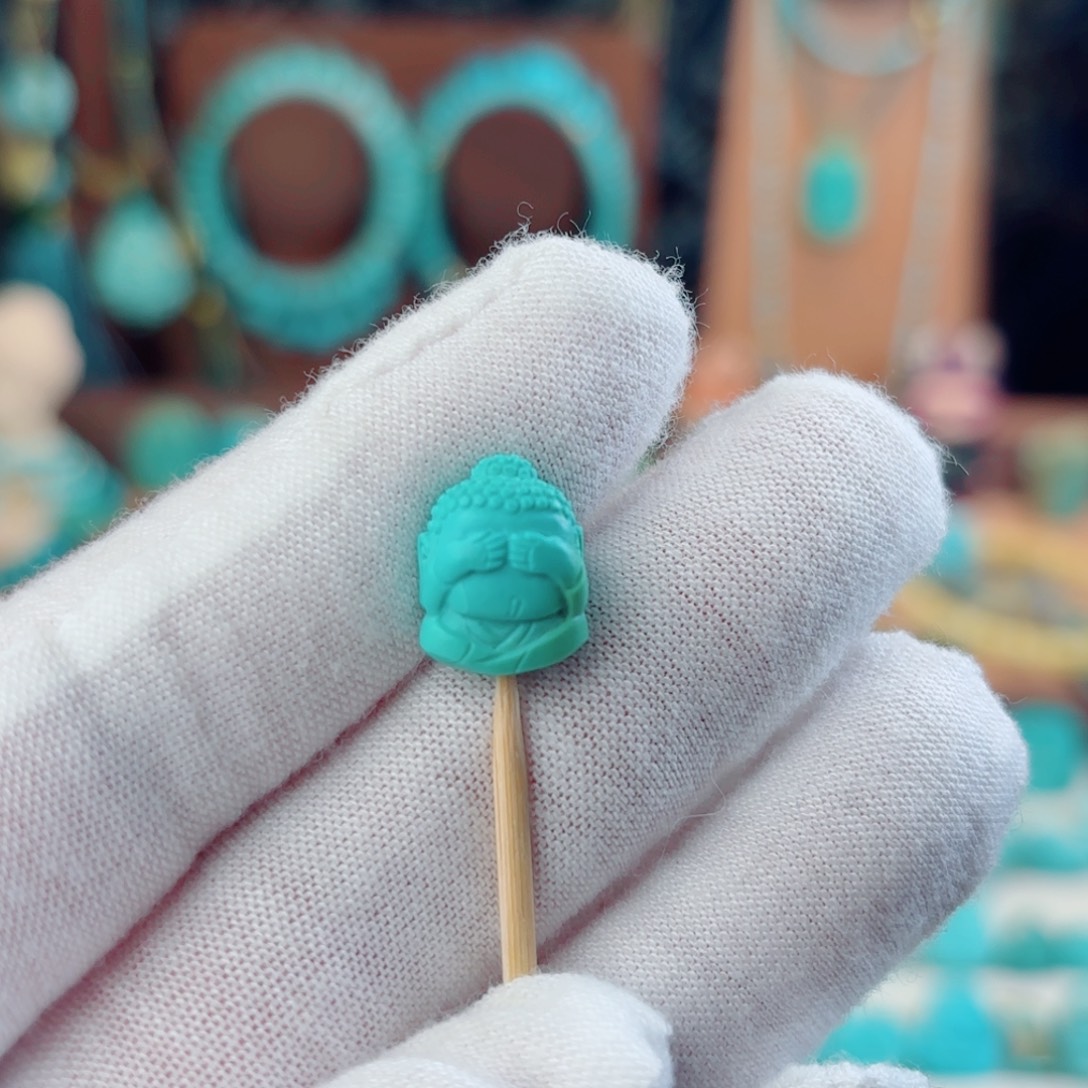 绿松石未镶嵌配饰