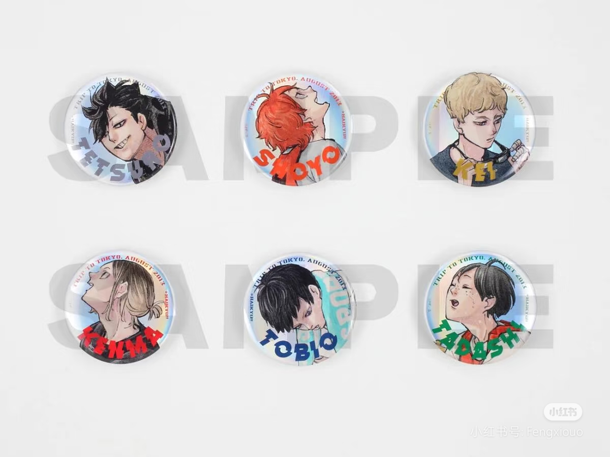 【啾咪日谷】排球少年 giga 应募吧唧 日谷盲抽