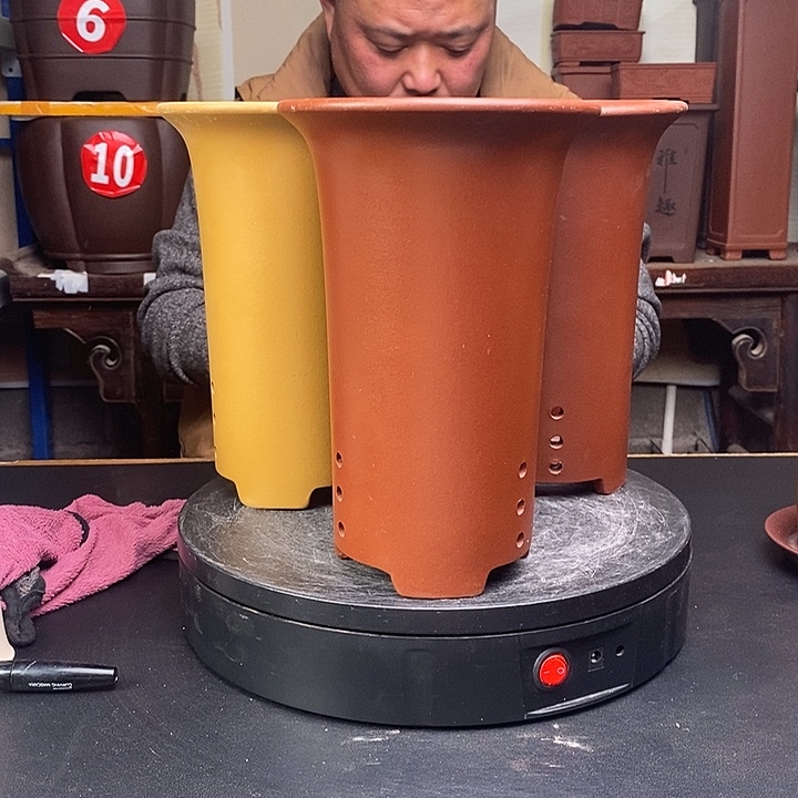 花盆紫砂货号一只三个